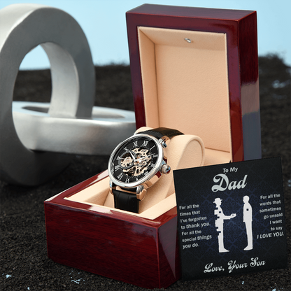 All That You Do - Openwork Watch