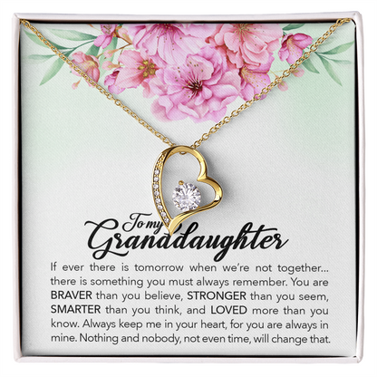 Brave Granddaughter - Forever Love Necklace